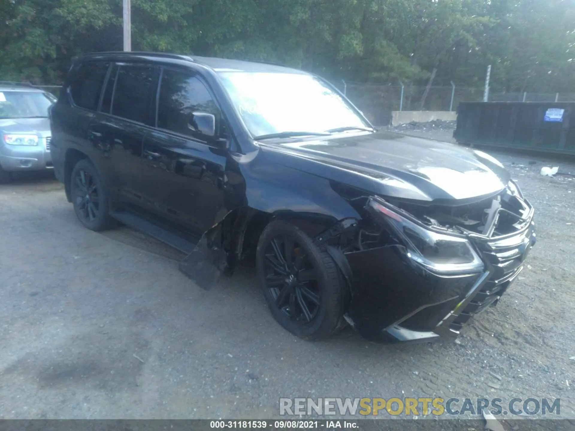 1 fotografías del automóvil dañado JTJHY7AX5K4300920 LEXUS LX 2019