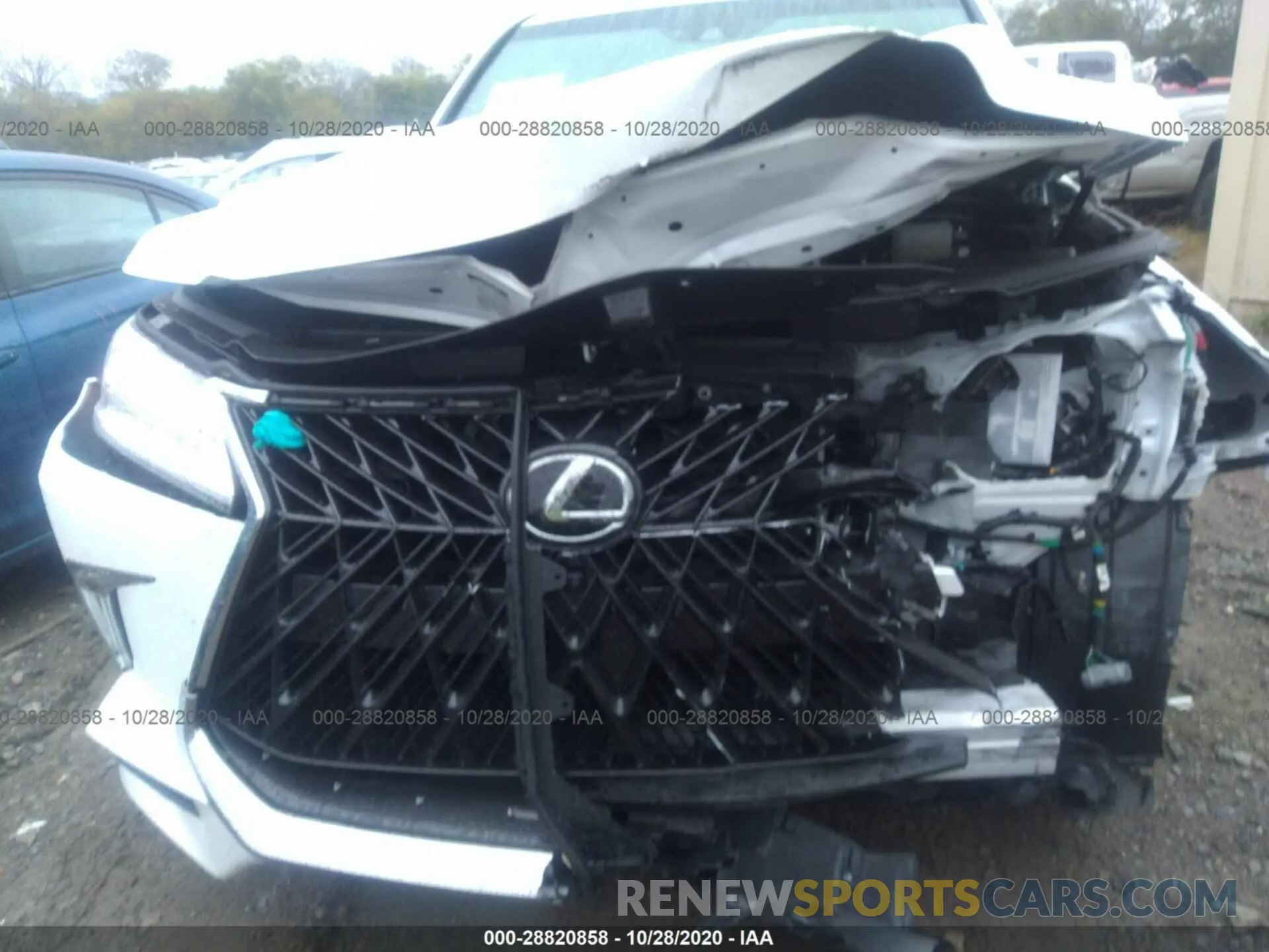 6 fotografías del automóvil dañado JTJDY7AX1L4332036 LEXUS LX 2020