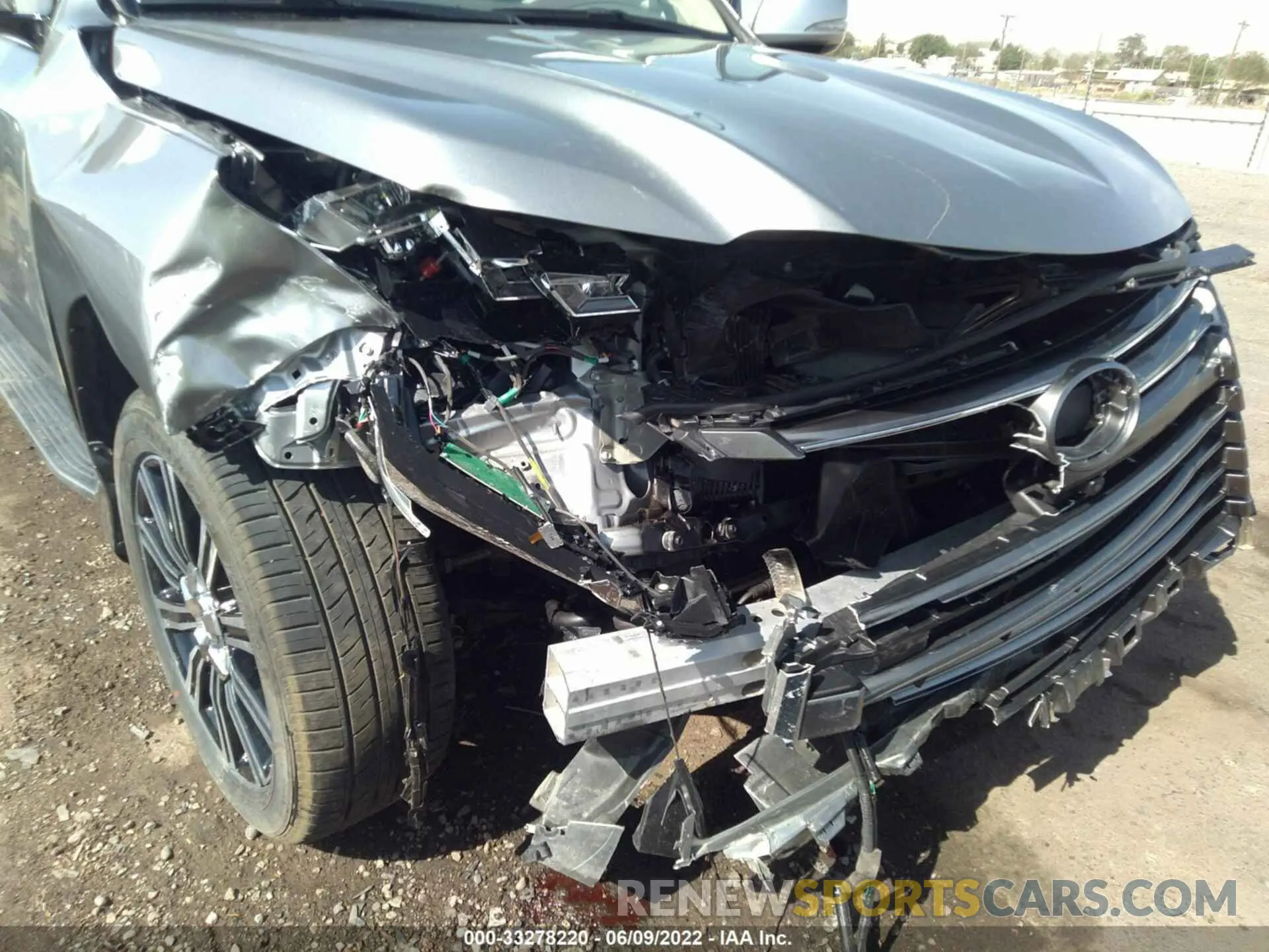 6 fotografías del automóvil dañado JTJFY7AXXM4348200 LEXUS LX 2021