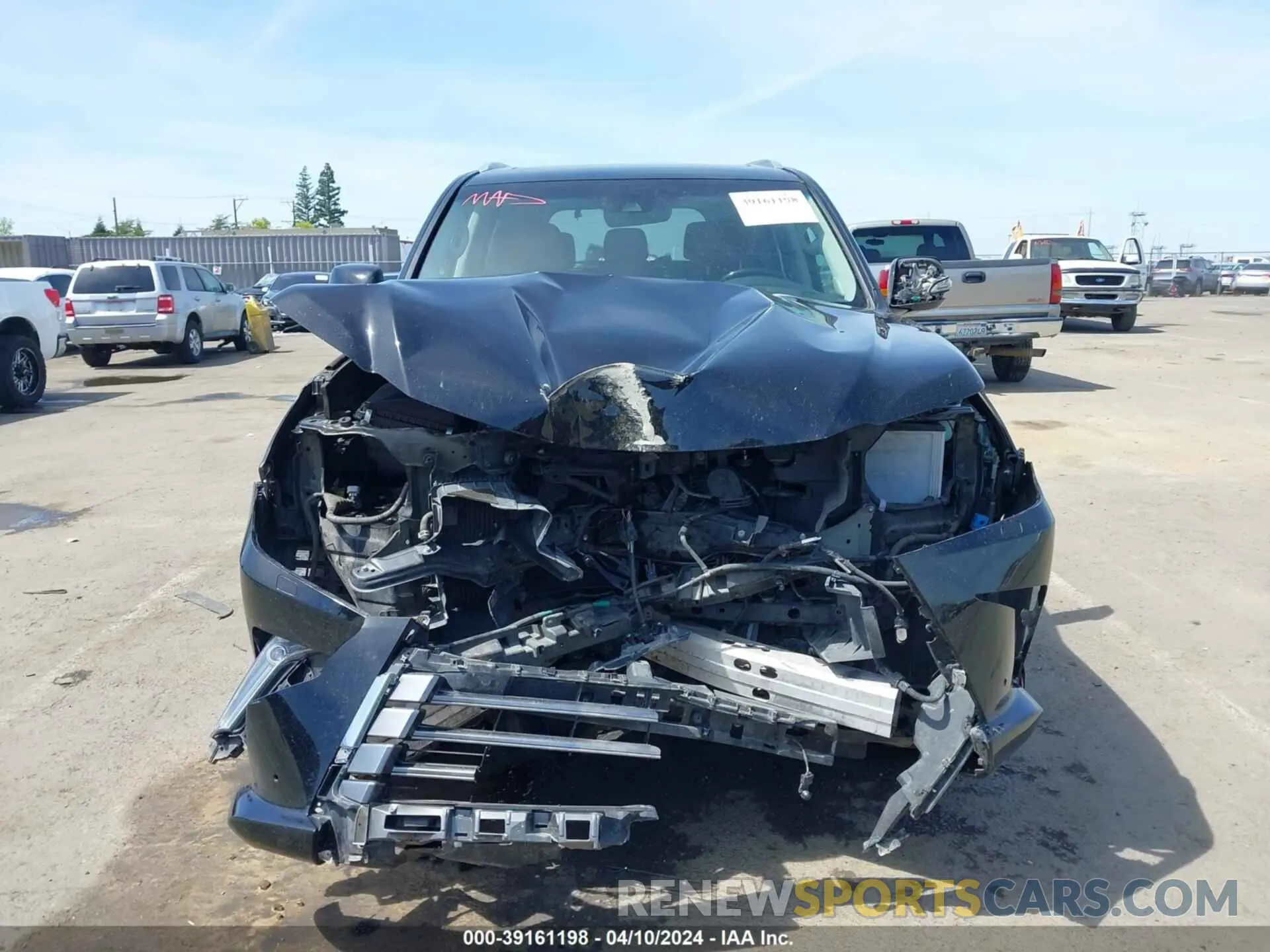 13 fotografías del automóvil dañado JTJDY7AXXM4338550 LEXUS LX 570 2021