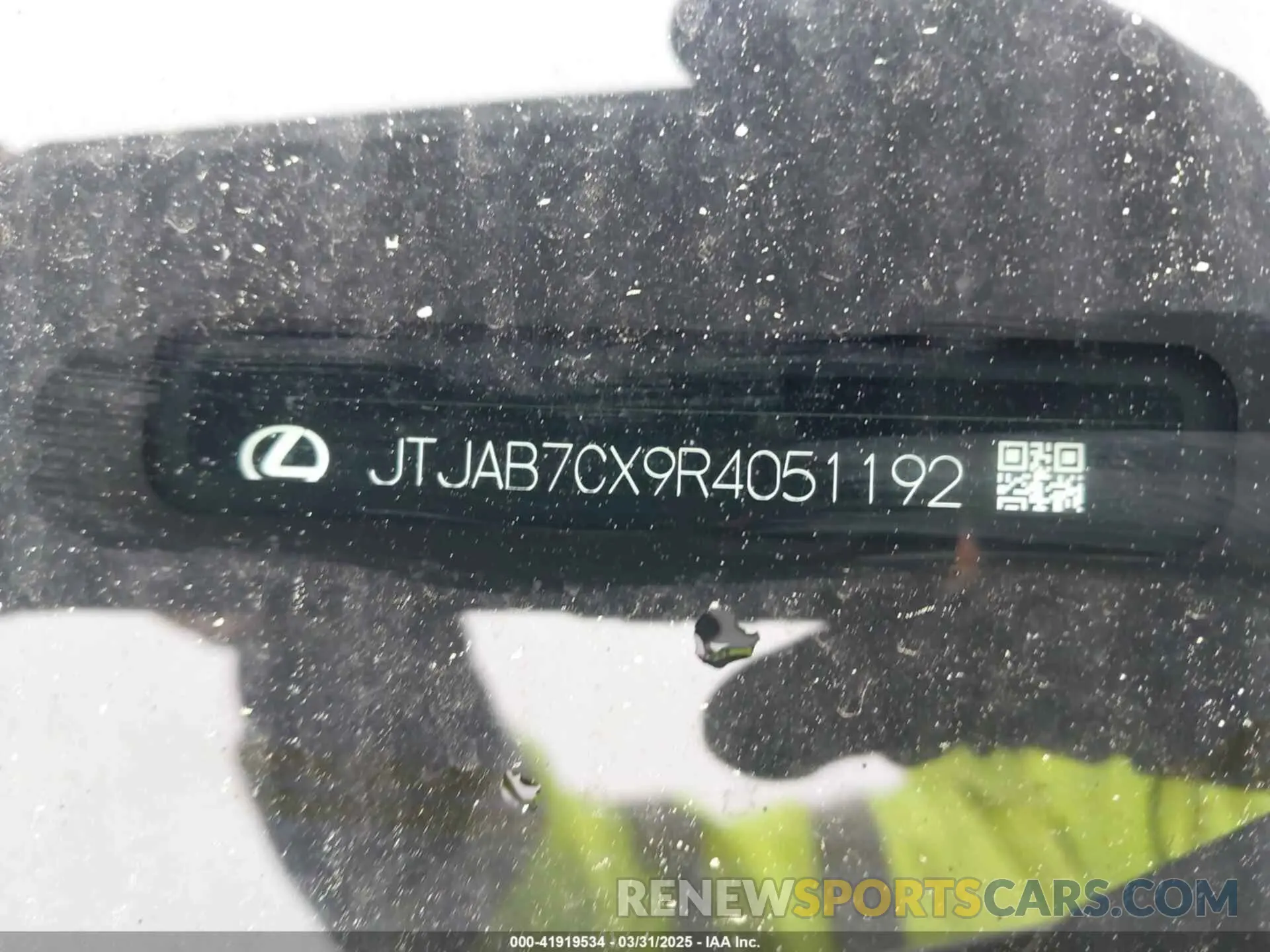 9 fotografías del automóvil dañado JTJAB7CX9R4051192 LEXUS LX 600 2024