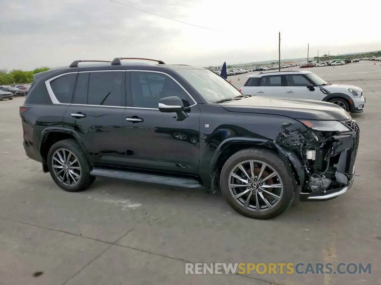 4 fotografías del automóvil dañado JTJMB7CX1N4002866 LEXUS LX 600 BAS 2022