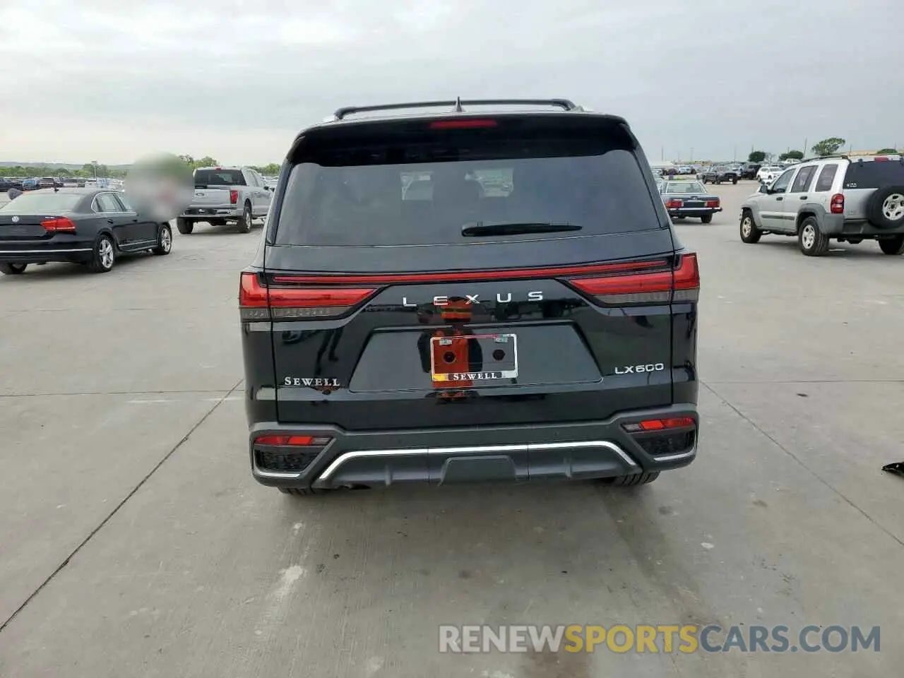 6 fotografías del automóvil dañado JTJMB7CX1N4002866 LEXUS LX 600 BAS 2022