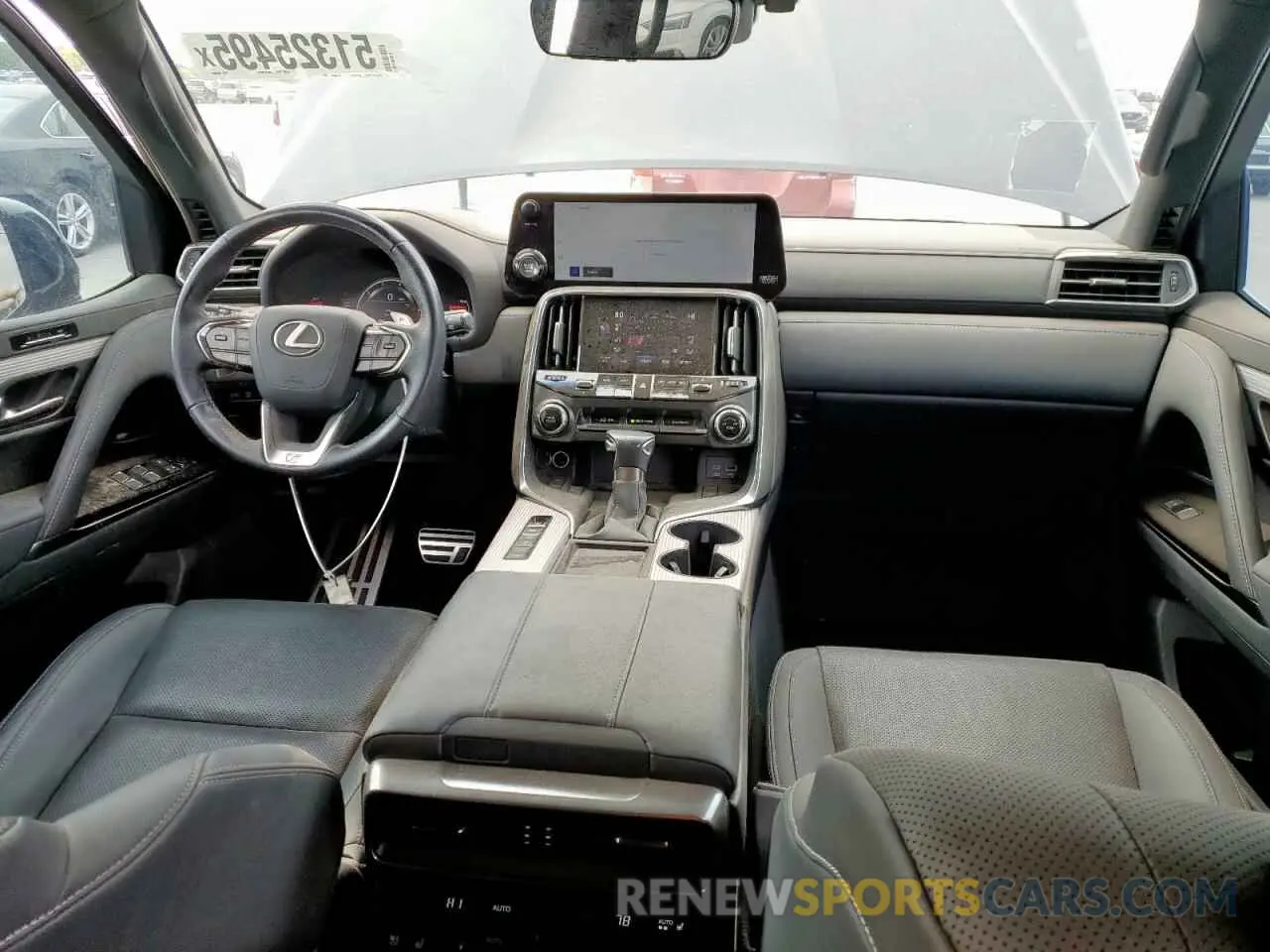 8 fotografías del automóvil dañado JTJMB7CX1N4002866 LEXUS LX 600 BAS 2022