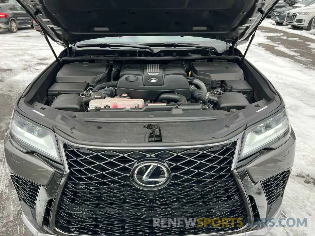 8 fotografías del automóvil dañado JTJMB7CXXN4001179 LEXUS LX 600 BAS 2022