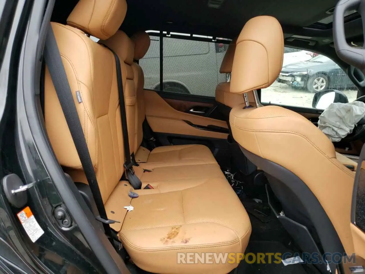 11 fotografías del automóvil dañado JTJGB7CX9P4029247 LEXUS LX 600 BAS 2023