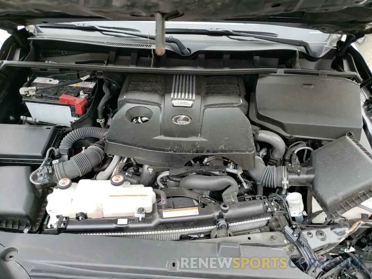 12 fotografías del automóvil dañado JTJGB7CX9P4029247 LEXUS LX 600 BAS 2023