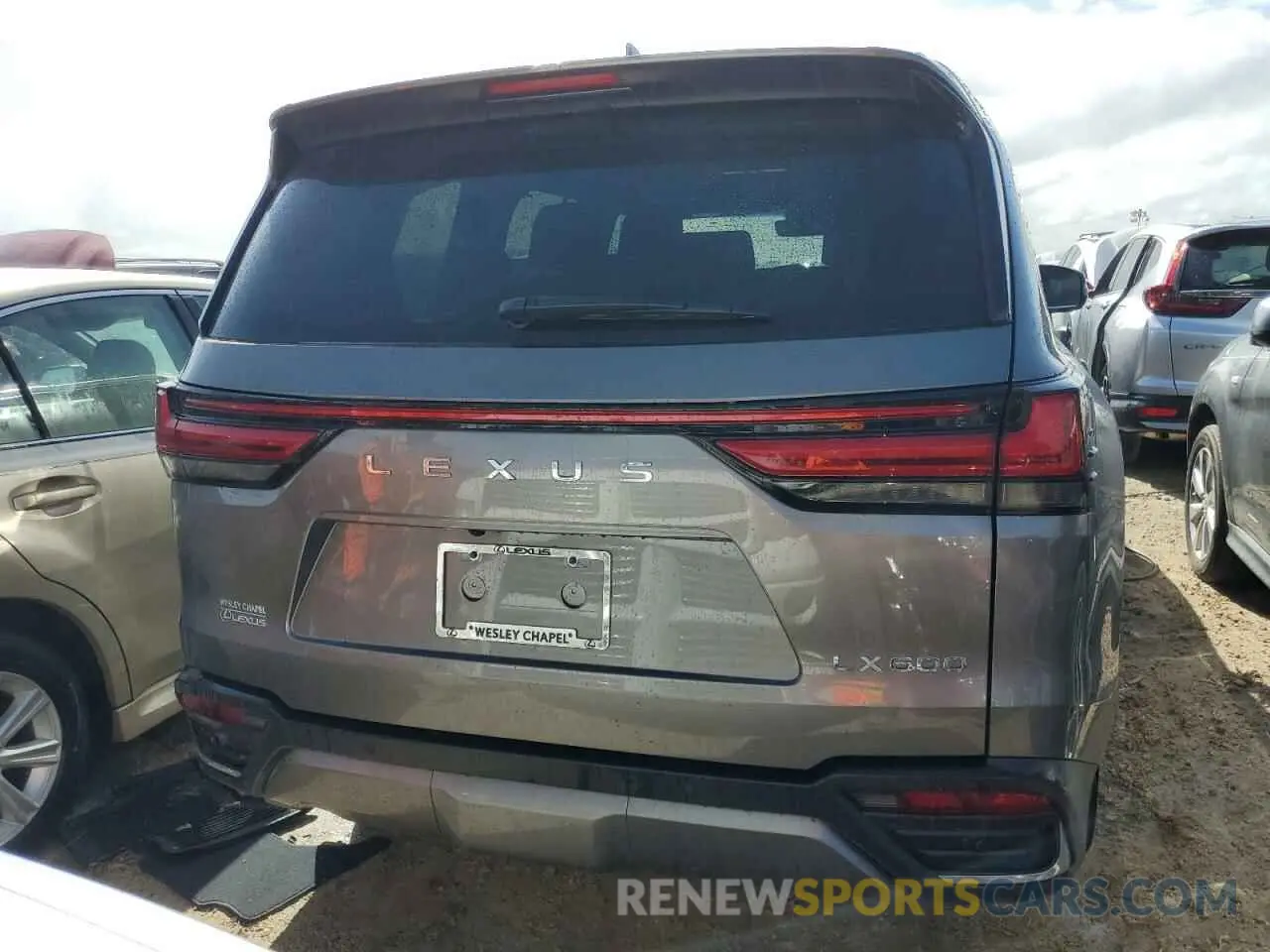 6 fotografías del automóvil dañado JTJGB7CX9P4029541 LEXUS LX 600 BAS 2023