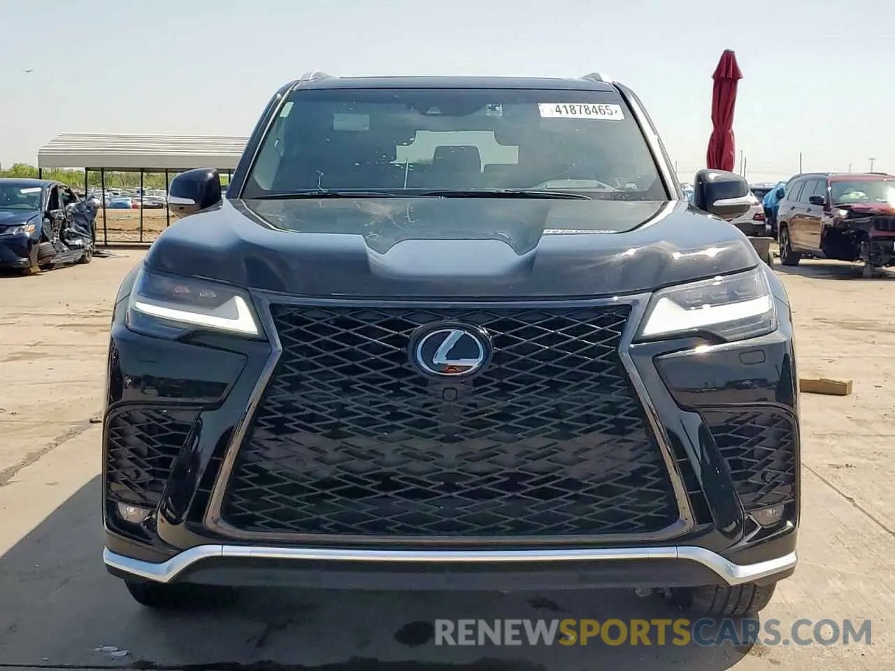5 fotografías del automóvil dañado JTJMB7CX0P4038924 LEXUS LX 600 BAS 2023