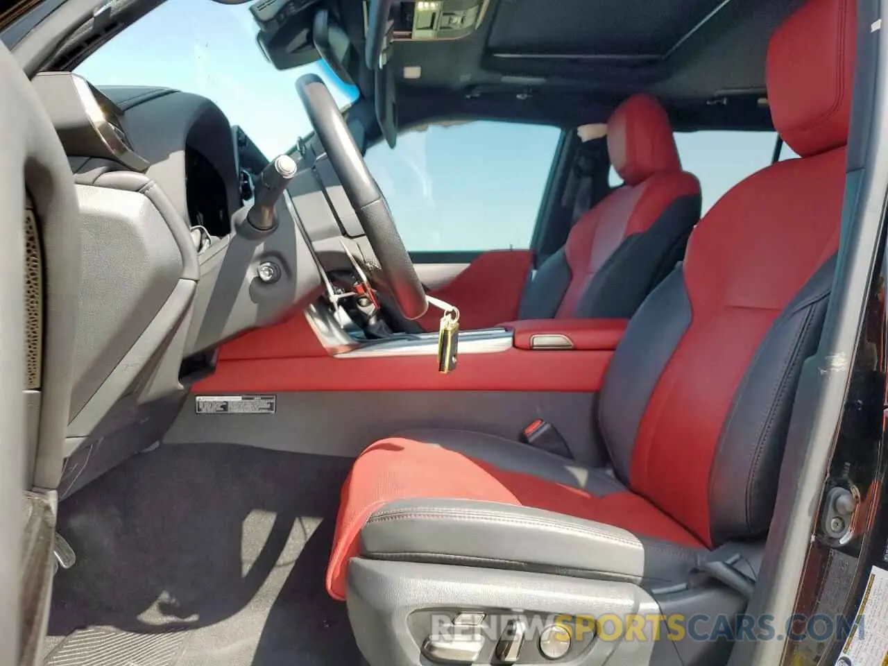 7 fotografías del automóvil dañado JTJMB7CX0P4038924 LEXUS LX 600 BAS 2023