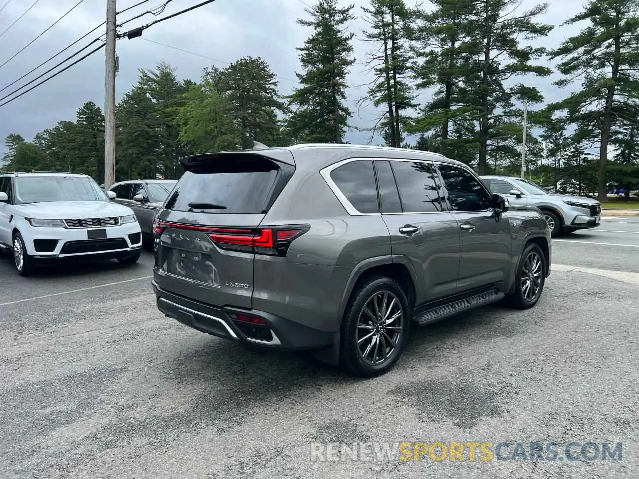 4 fotografías del automóvil dañado JTJMB7CX4P4023035 LEXUS LX 600 BAS 2023