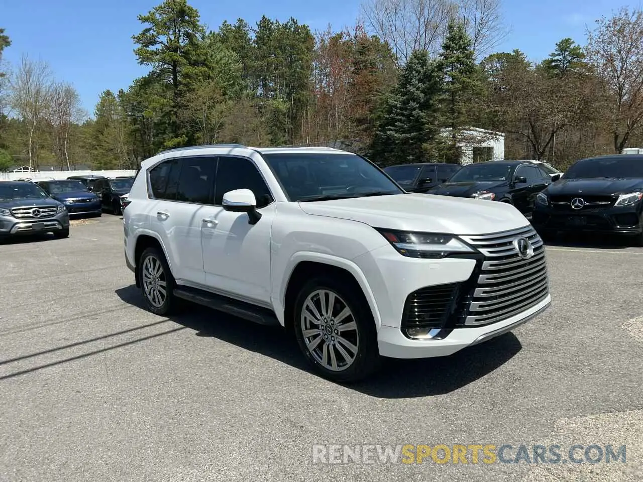 1 fotografías del automóvil dañado JTJLBACX7N4010480 LEXUS LX 600 ULT 2022
