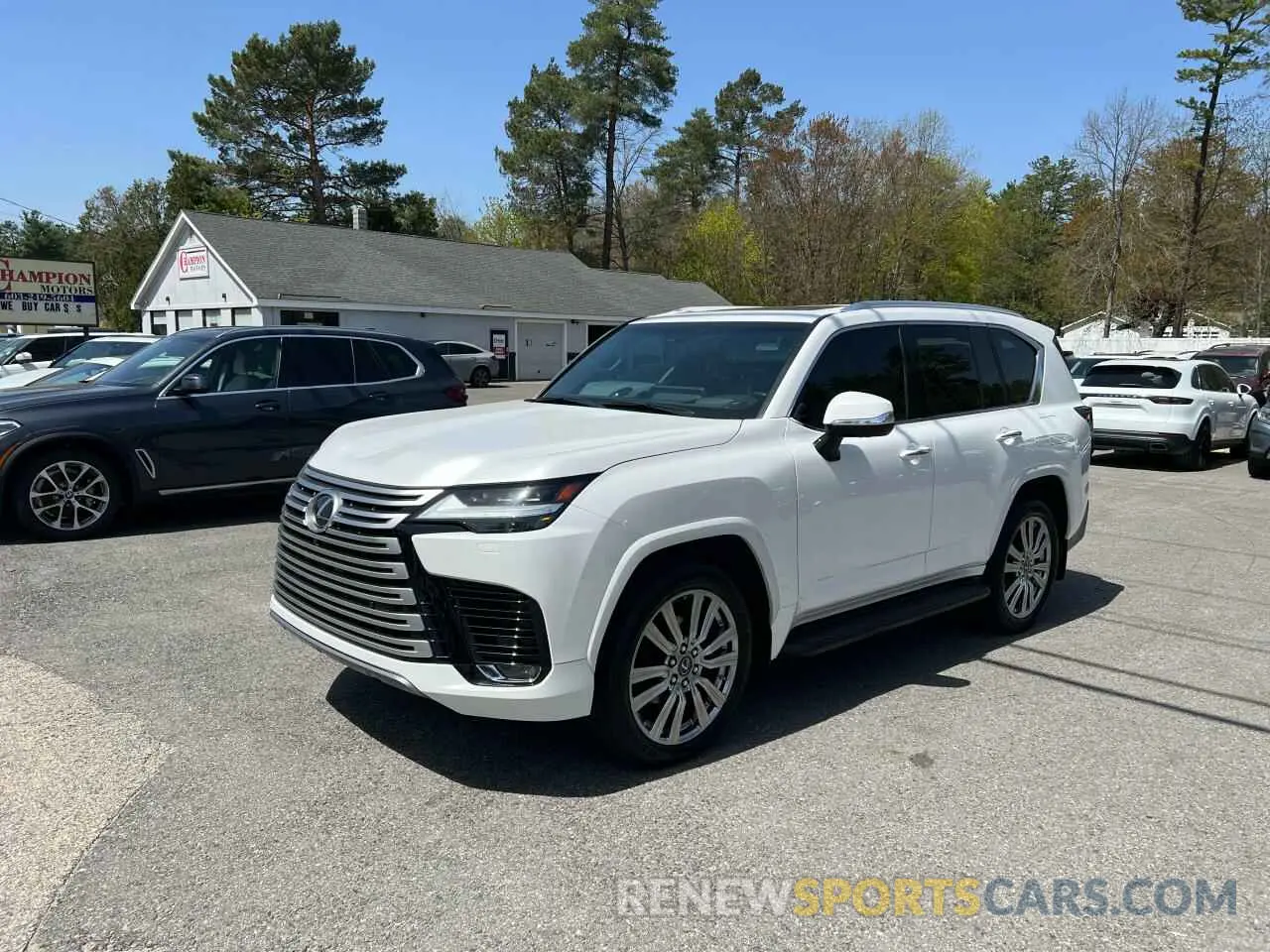 2 fotografías del automóvil dañado JTJLBACX7N4010480 LEXUS LX 600 ULT 2022