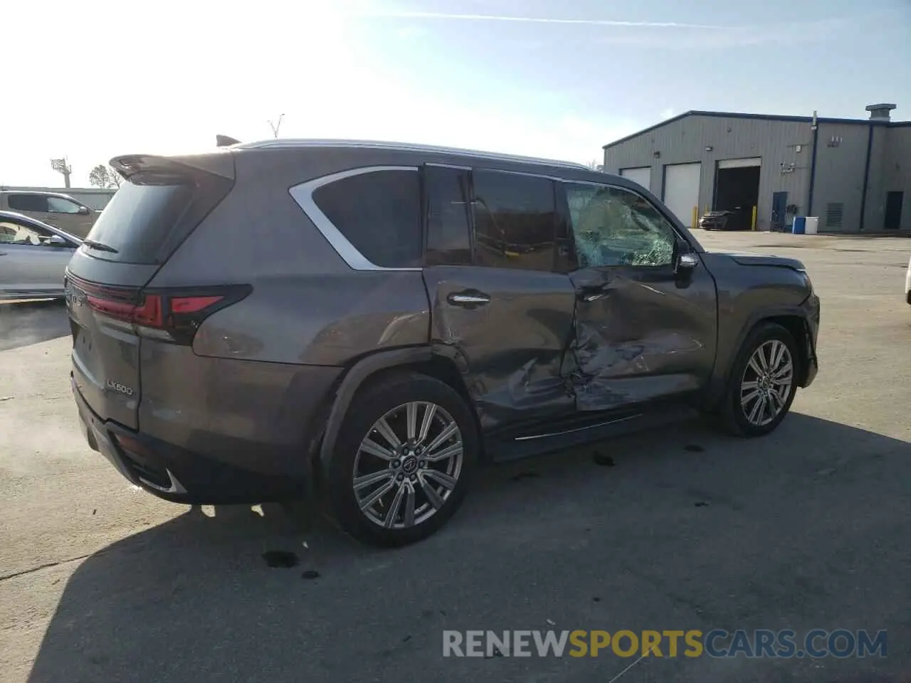 3 fotografías del automóvil dañado JTJLBACX2P4030493 LEXUS LX 600 ULT 2023