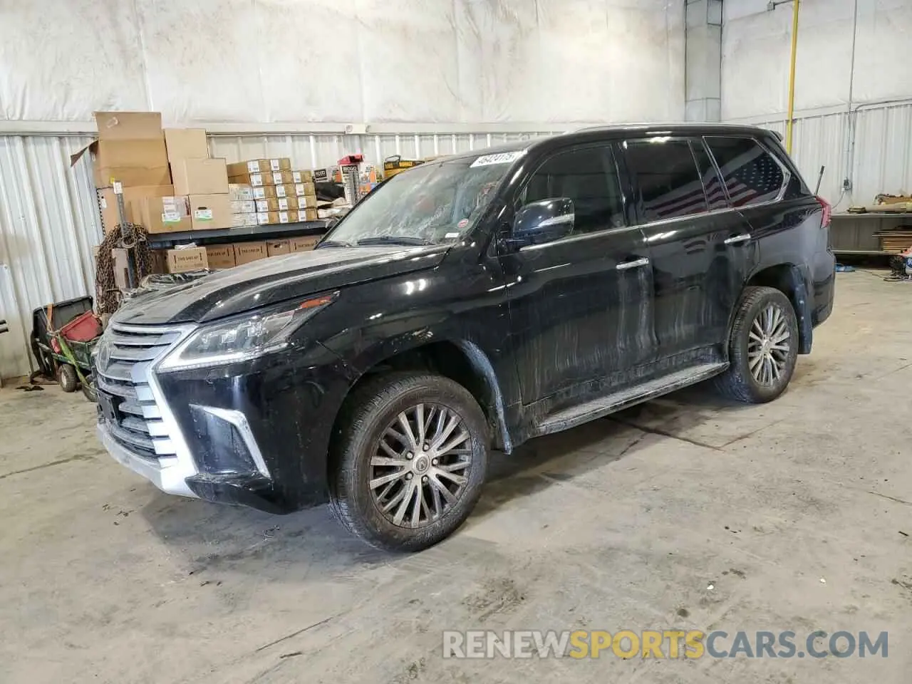 1 fotografías del automóvil dañado JTJHY7AX3K4290825 LEXUS LX570 2019