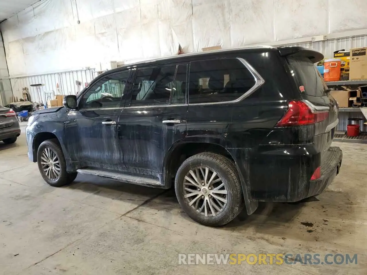2 fotografías del automóvil dañado JTJHY7AX3K4290825 LEXUS LX570 2019