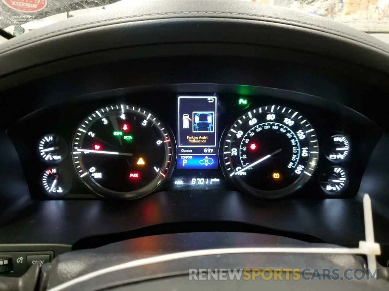 9 fotografías del automóvil dañado JTJHY7AX3K4290825 LEXUS LX570 2019