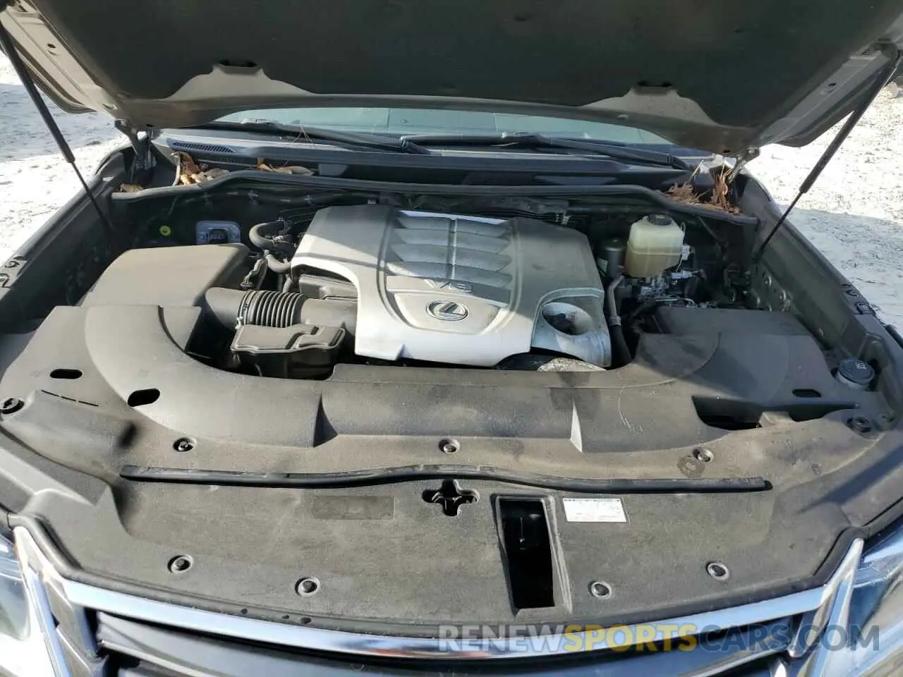 12 fotografías del automóvil dañado JTJHY7AX5K4286470 LEXUS LX570 2019