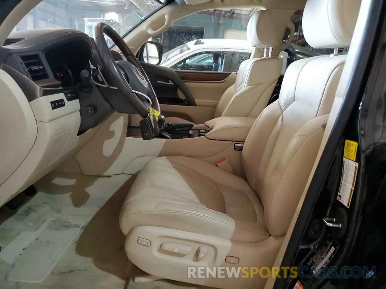 7 fotografías del automóvil dañado JTJHY7AX6K4289734 LEXUS LX570 2019