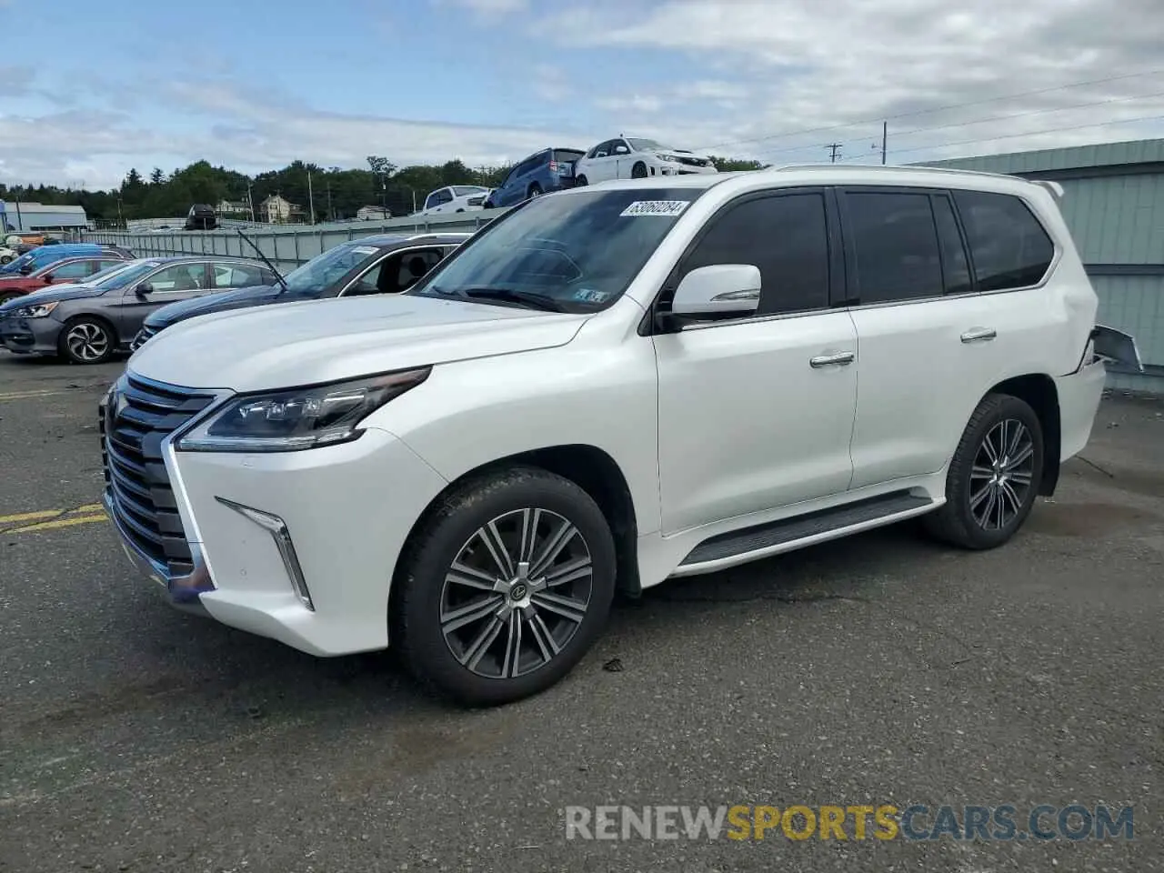 1 fotografías del automóvil dañado JTJHY7AXXK4297982 LEXUS LX570 2019