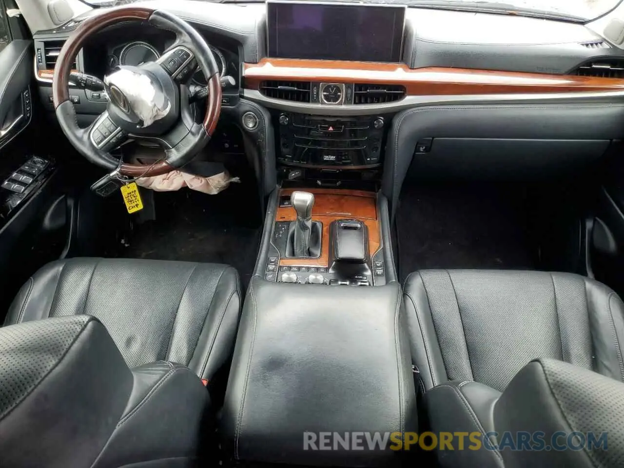 8 fotografías del automóvil dañado JTJDY7AX1L4313535 LEXUS LX570 2020