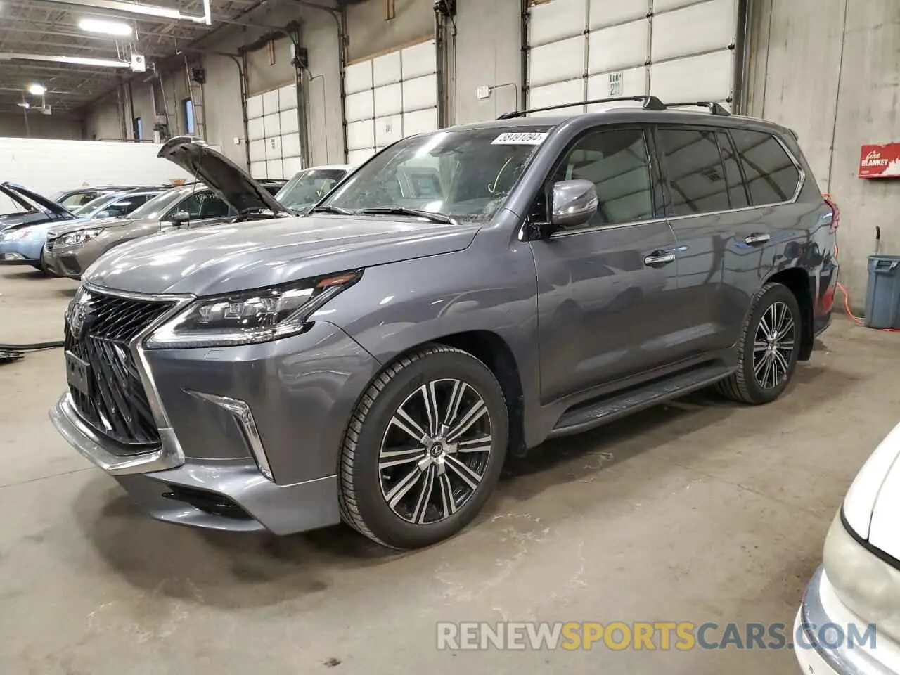1 fotografías del automóvil dañado JTJDY7AXXL4328373 LEXUS LX570 2020