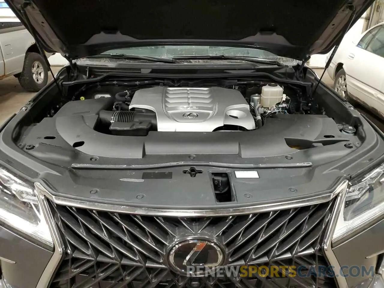 11 fotografías del automóvil dañado JTJDY7AXXL4328373 LEXUS LX570 2020