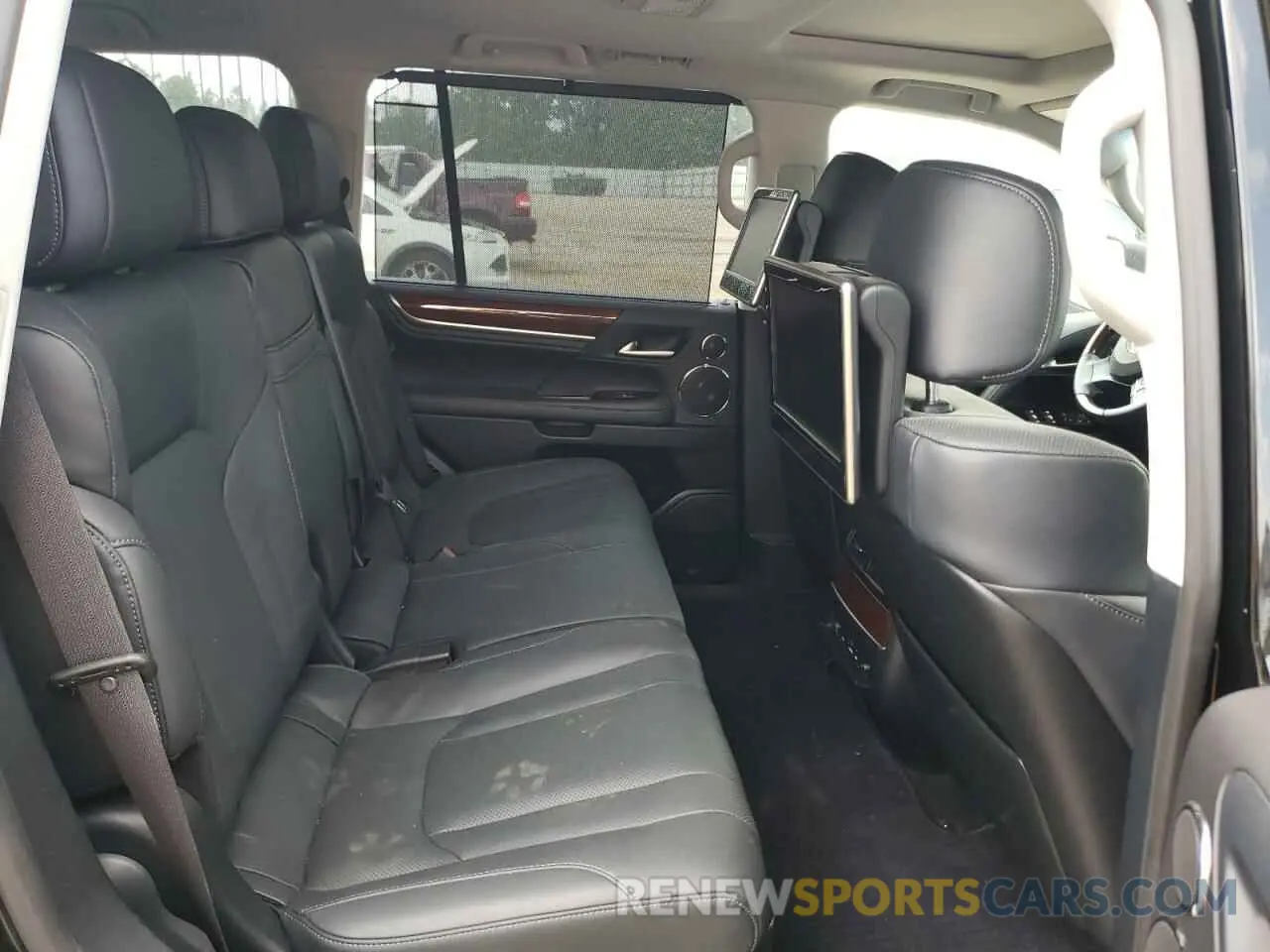 6 fotografías del automóvil dañado JTJDY7AX9M4334439 LEXUS LX570 2021