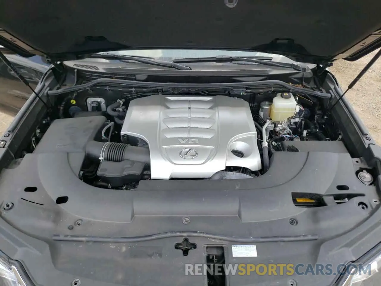 7 fotografías del automóvil dañado JTJDY7AX9M4334439 LEXUS LX570 2021