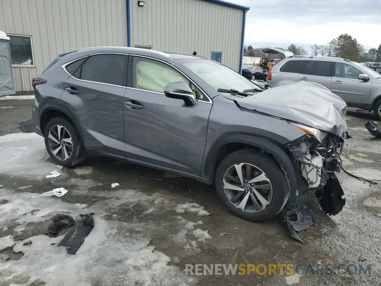 4 fotografías del automóvil dañado JTJBARBZ0K2195916 LEXUS NX 2019