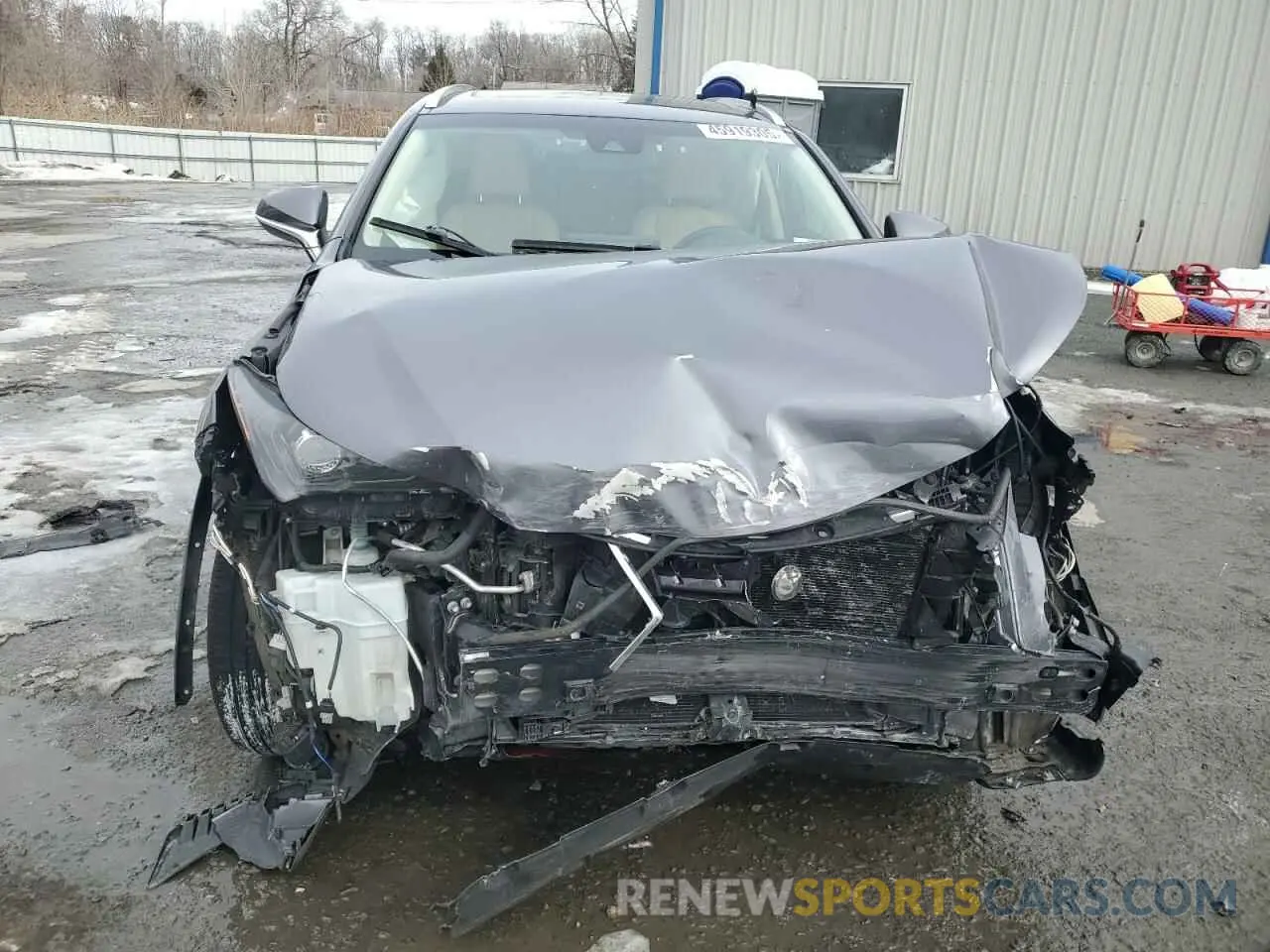 5 fotografías del automóvil dañado JTJBARBZ0K2195916 LEXUS NX 2019