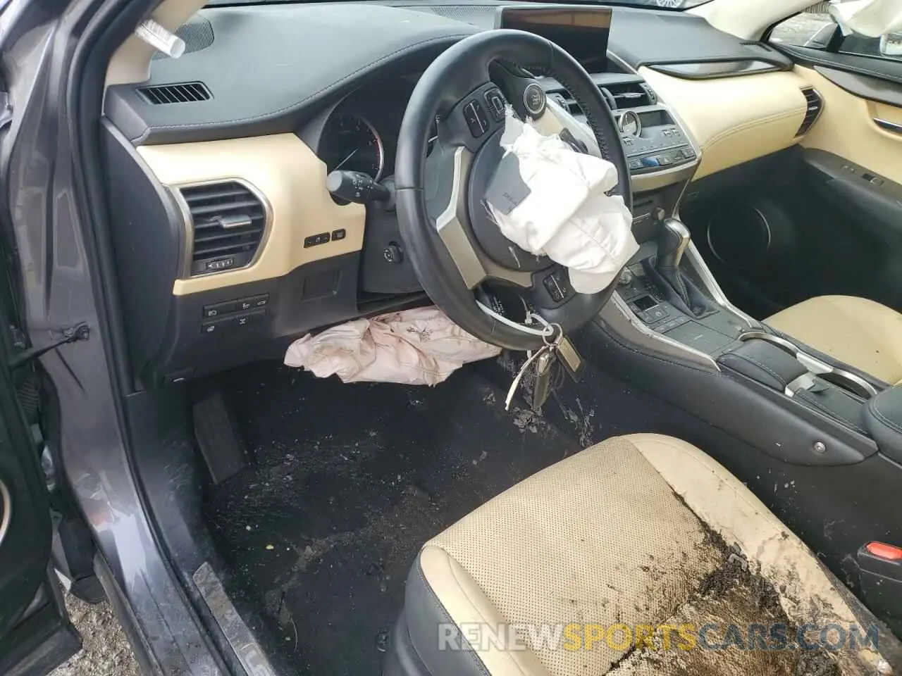 8 fotografías del automóvil dañado JTJBARBZ0K2195916 LEXUS NX 2019