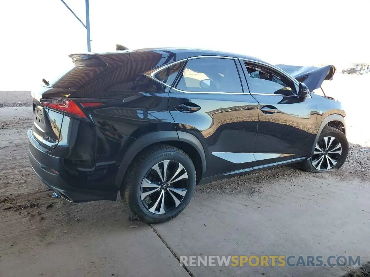 3 fotografías del automóvil dañado JTJBARBZ0K2201830 LEXUS NX 2019