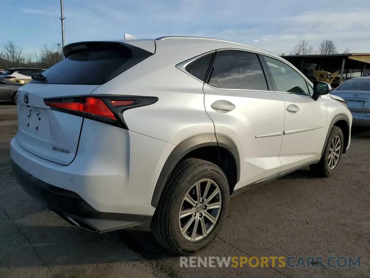 3 fotografías del automóvil dañado JTJBARBZ1K2179854 LEXUS NX 2019