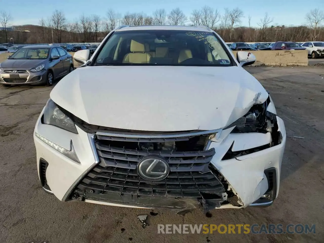 5 fotografías del automóvil dañado JTJBARBZ1K2179854 LEXUS NX 2019