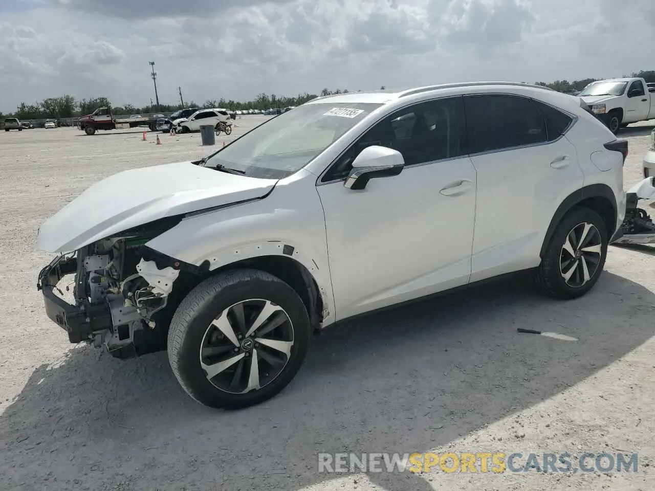 1 fotografías del automóvil dañado JTJBARBZ1K2181135 LEXUS NX 2019
