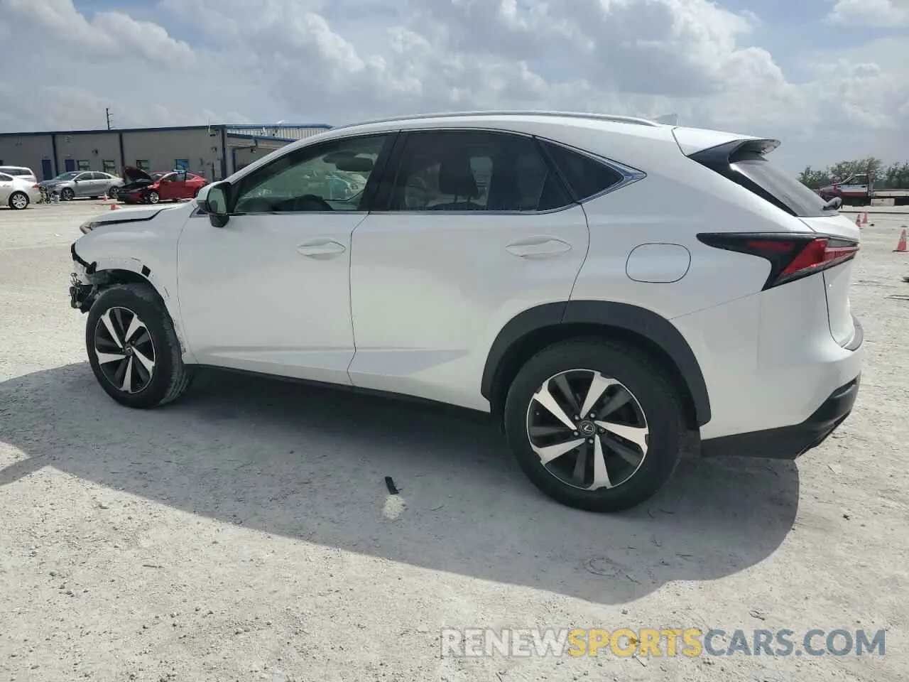 2 fotografías del automóvil dañado JTJBARBZ1K2181135 LEXUS NX 2019