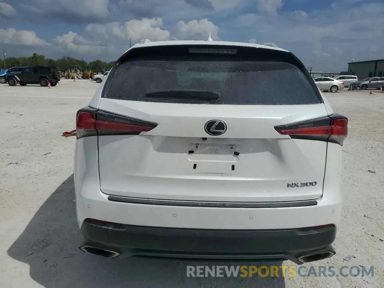 6 fotografías del automóvil dañado JTJBARBZ1K2181135 LEXUS NX 2019