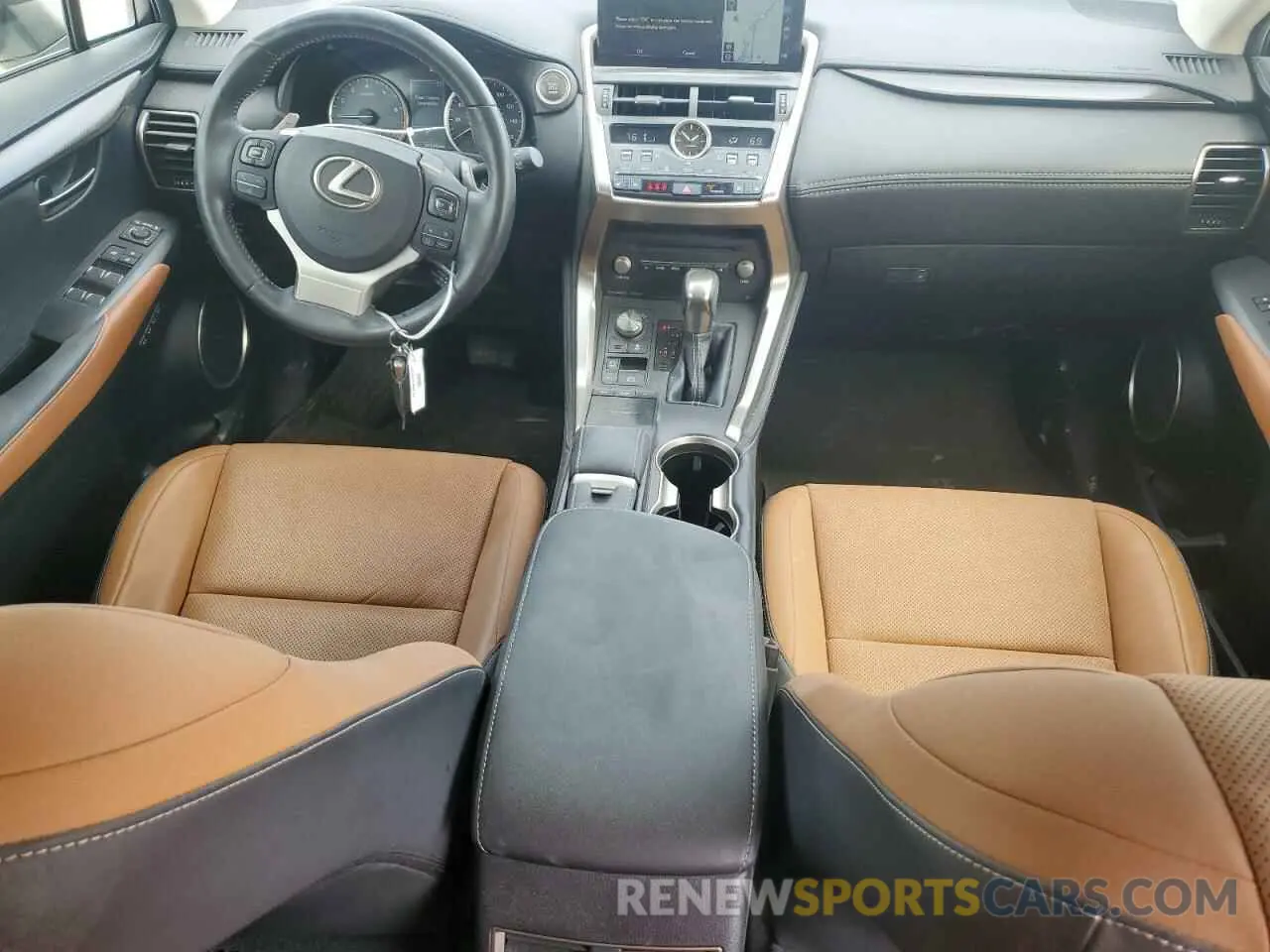 8 fotografías del automóvil dañado JTJBARBZ1K2181135 LEXUS NX 2019