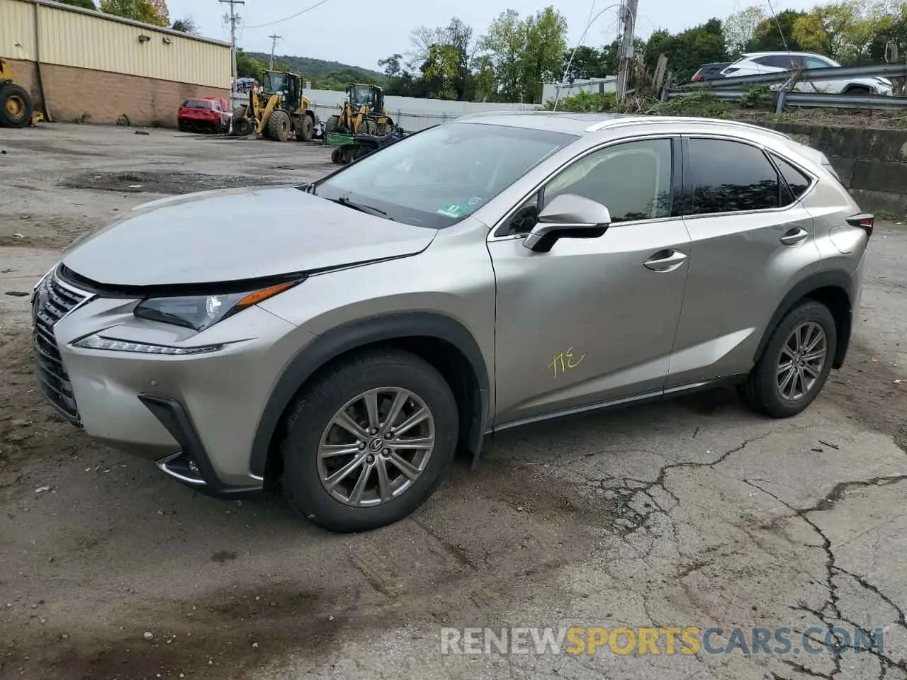 1 fotografías del automóvil dañado JTJBARBZ1K2181751 LEXUS NX 2019