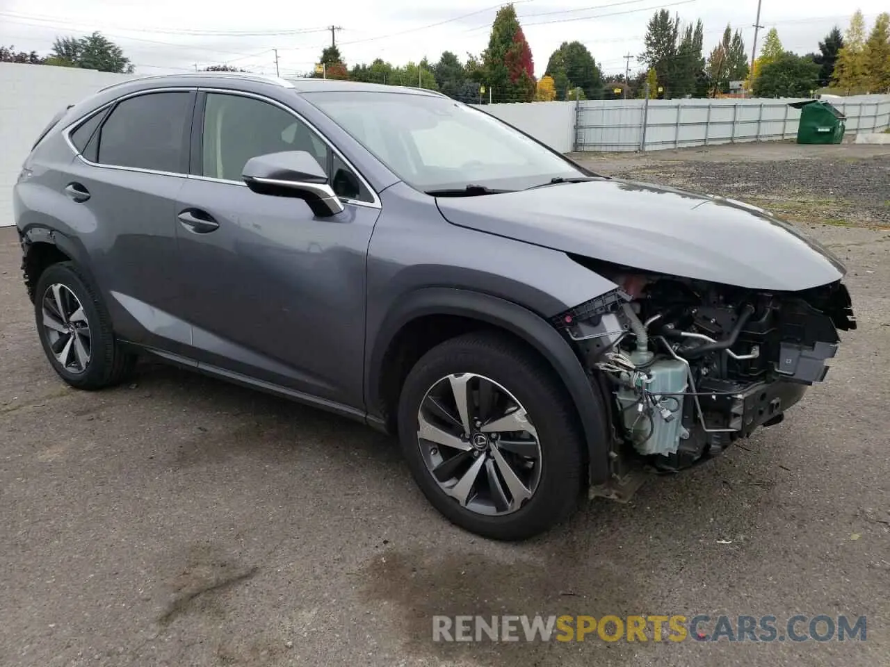 4 fotografías del automóvil dañado JTJBARBZ1K2183208 LEXUS NX 2019