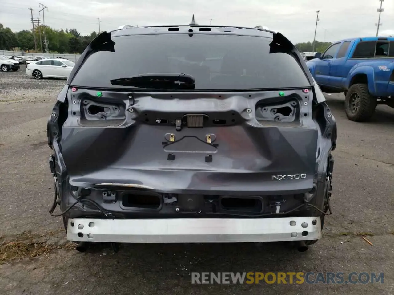 6 fotografías del automóvil dañado JTJBARBZ1K2183208 LEXUS NX 2019