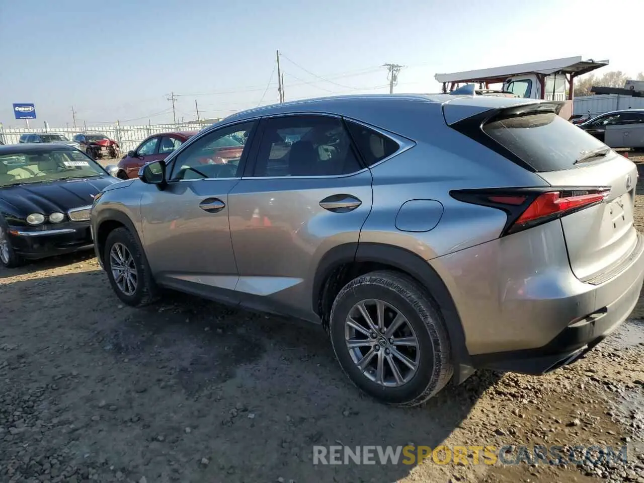 2 fotografías del automóvil dañado JTJBARBZ1K2192099 LEXUS NX 2019