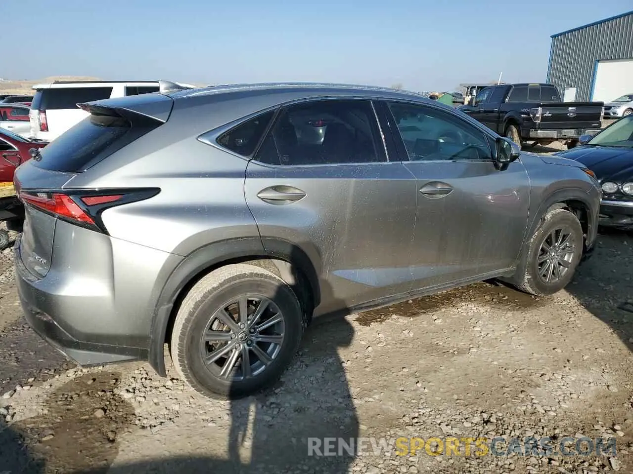 3 fotografías del automóvil dañado JTJBARBZ1K2192099 LEXUS NX 2019