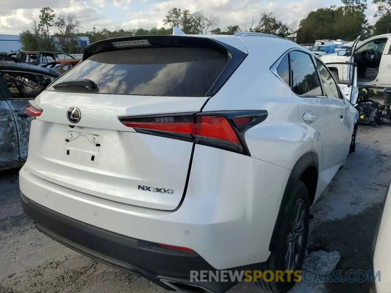 3 fotografías del automóvil dañado JTJBARBZ1K2216904 LEXUS NX 2019