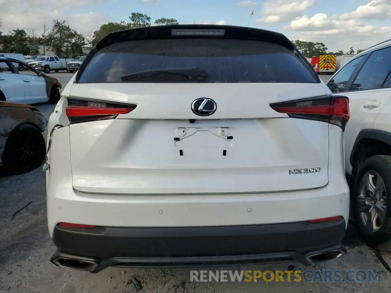 6 fotografías del automóvil dañado JTJBARBZ1K2216904 LEXUS NX 2019