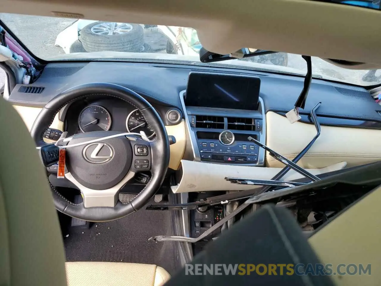8 fotografías del automóvil dañado JTJBARBZ1K2216904 LEXUS NX 2019