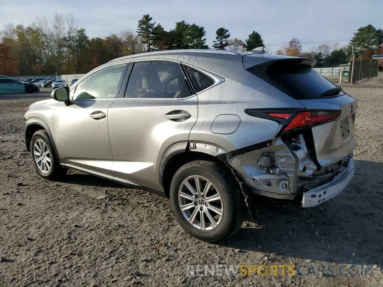 2 fotografías del automóvil dañado JTJBARBZ2K2186392 LEXUS NX 2019