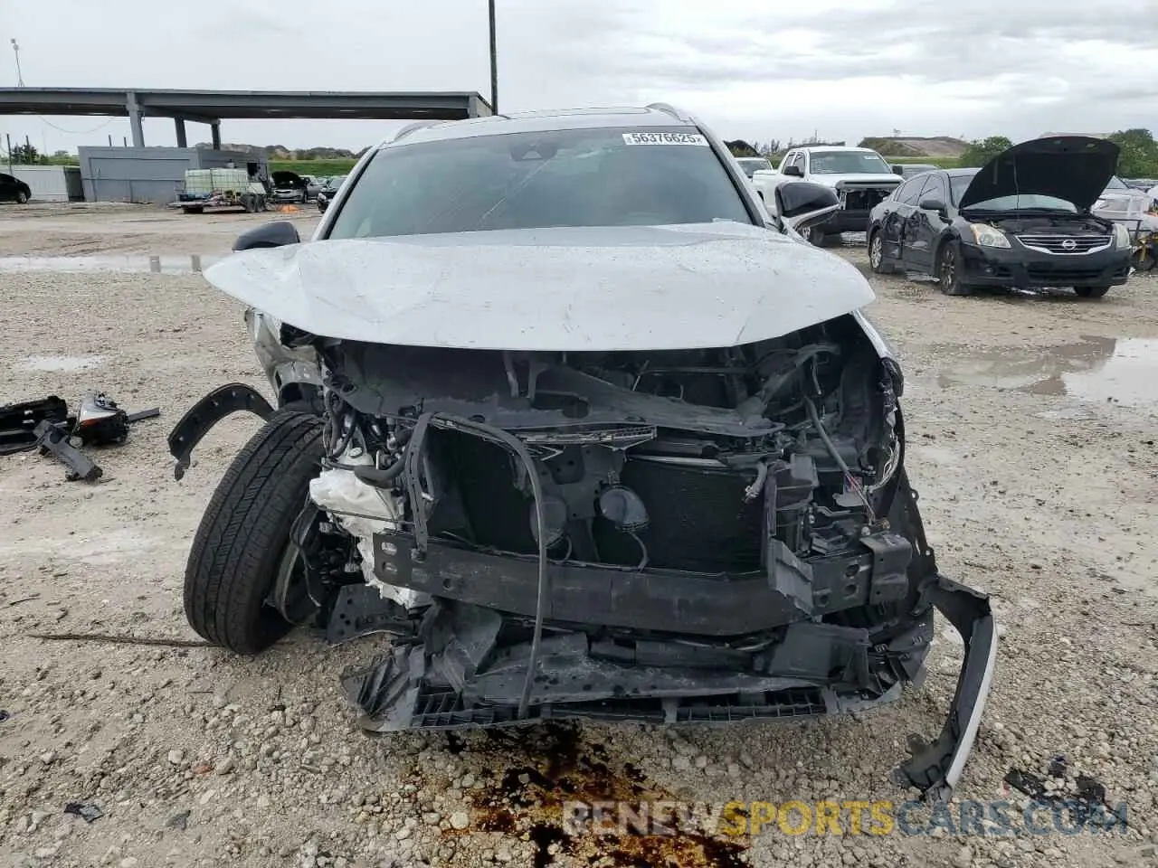 5 fotografías del automóvil dañado JTJBARBZ3K2189396 LEXUS NX 2019