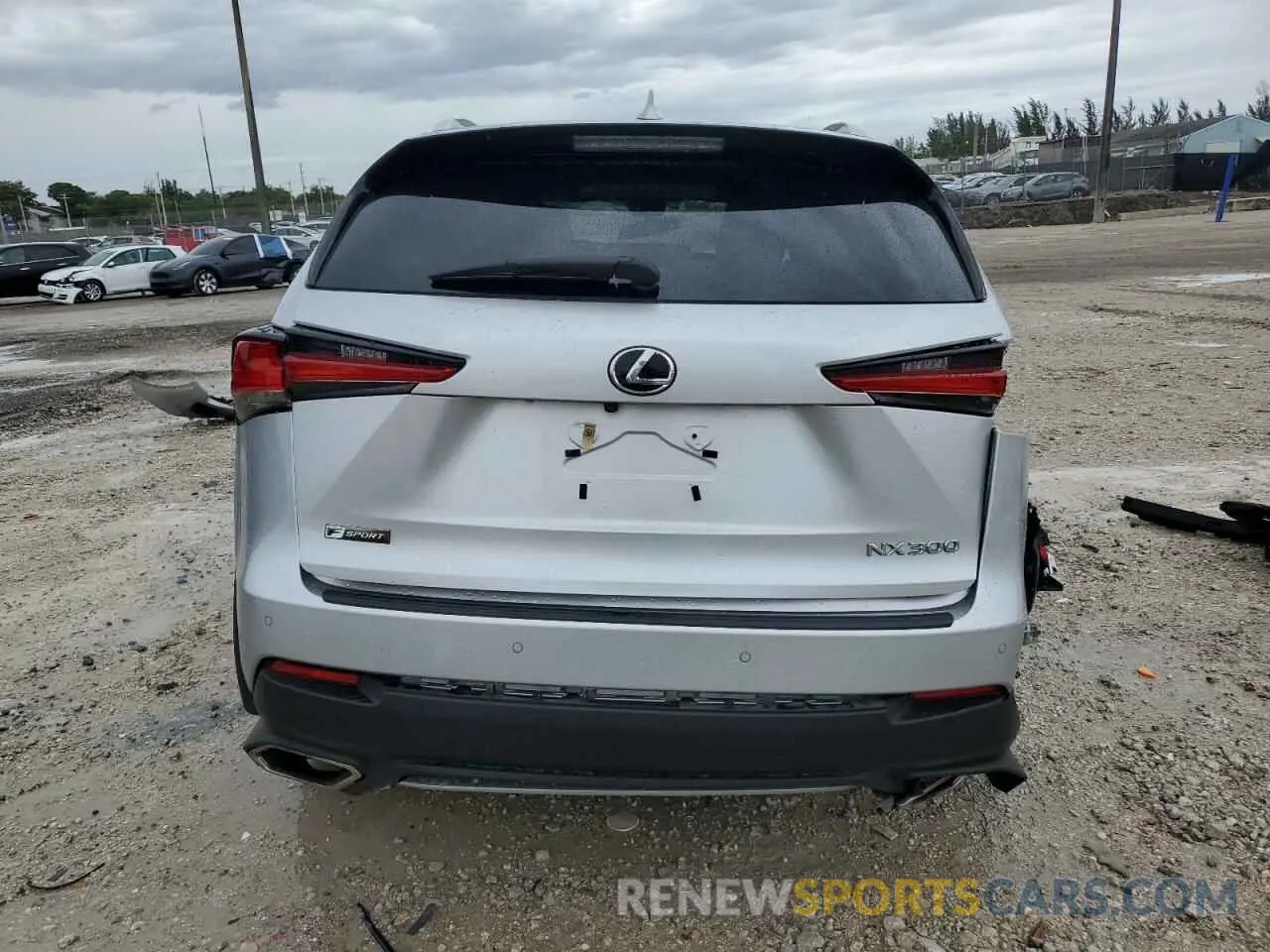 6 fotografías del automóvil dañado JTJBARBZ3K2189396 LEXUS NX 2019